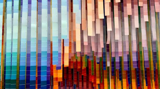 Coloured rows by John Schaidler/Unsplash