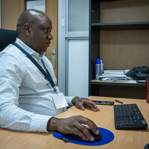 Dr. Sam Akech, Pediatrician and Research Scientist at KEMRI Wellcome Trust