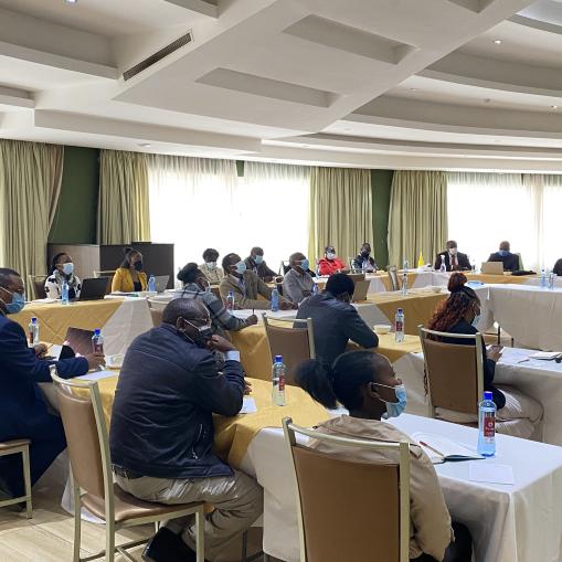 Kiambu town hall attendees